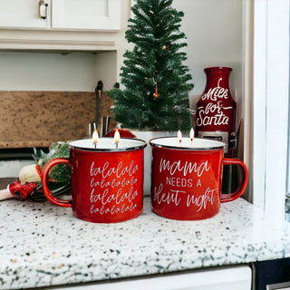 16oz Holiday Candle Mug