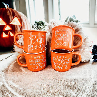 Sarcastic Autumn Coffee Cup Orange Design
Fashion Forward Fall Coffee Cup Design