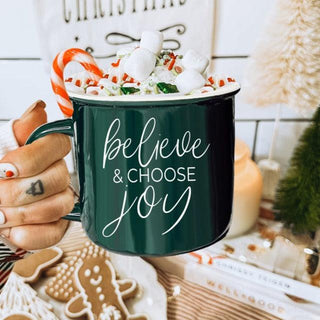 Believe & Joy Mug