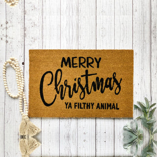 Christmas Welcome Mats For Outside