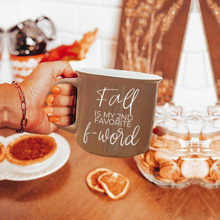 Fall + F-Word Mug