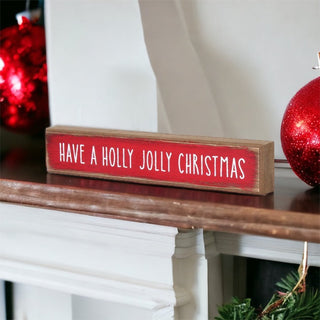Holly Jolly Sitter Sign