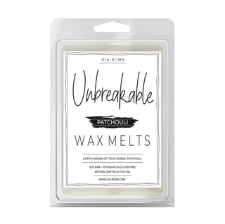 Unbreakable, Patchouli Scent For the Home, Patchouli Wax Melt, Patchouli Candle, Empowering Gifts For Him & Her, Earthy Aromas, Essential Oil Patchouli Gift Ideas