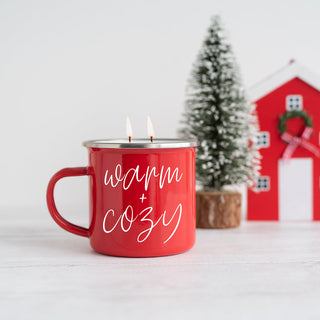 16oz Holiday Candle Mug